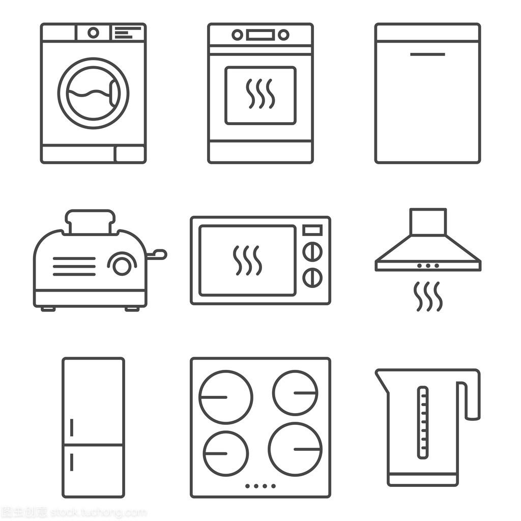 厨房电器图标